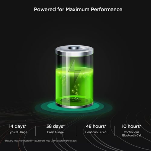 ساعة ذكية أمازفيت جي تي آر 2 - أسود