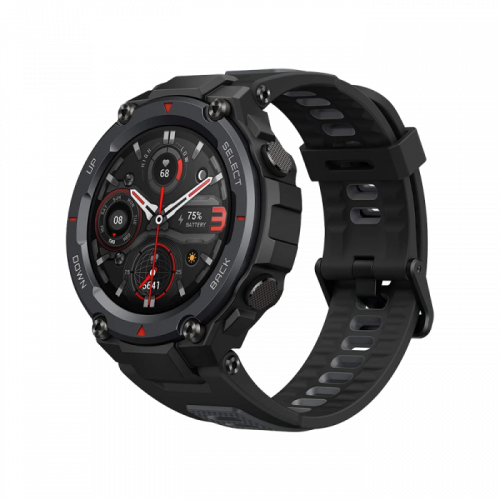 ساعة ذكية أمازفيت تي - ريكس برو - أسود