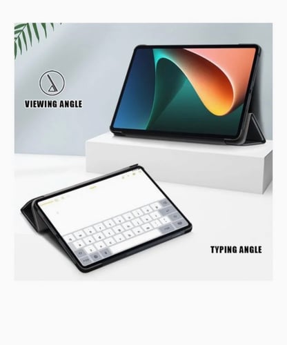 كفر حماية تابلت شاومي باد 5 انيق اسود