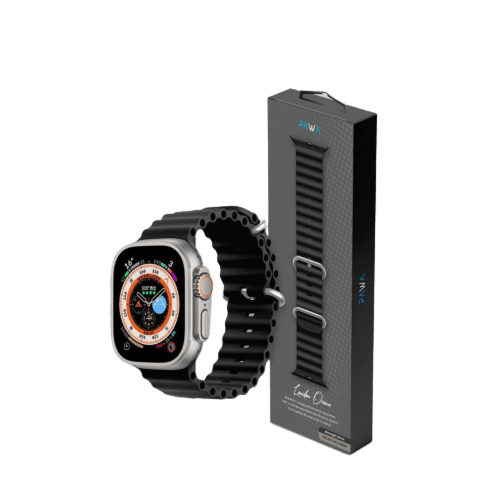 باوا - سوار ساعة أبل ربل متوافق مع مقاس 42 / 44 /...