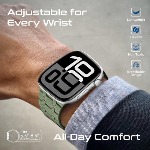 سوار Track المغناطيسي لساعة أبل من بروميت لجميع ال...