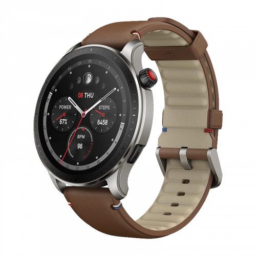 ساعة ذكية أمازفيت جي تي آر 4 - بني