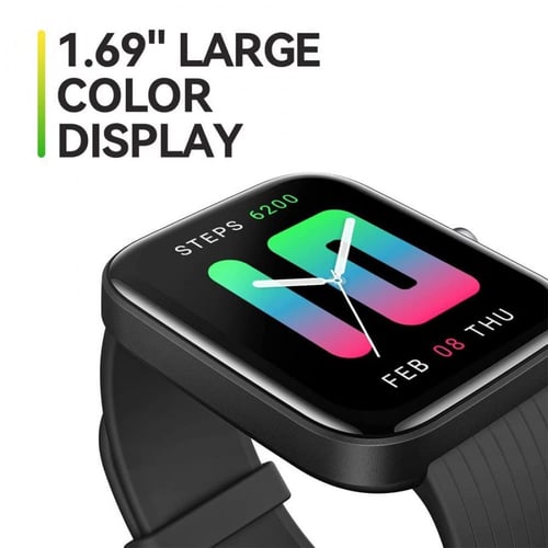 ساعة ذكية أمازفيت بيب 3 برو - أسود