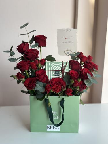 شوكلت مع ورد