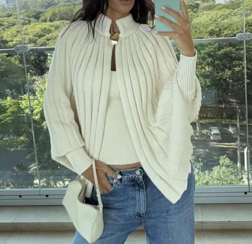 The Signature Knit Cape