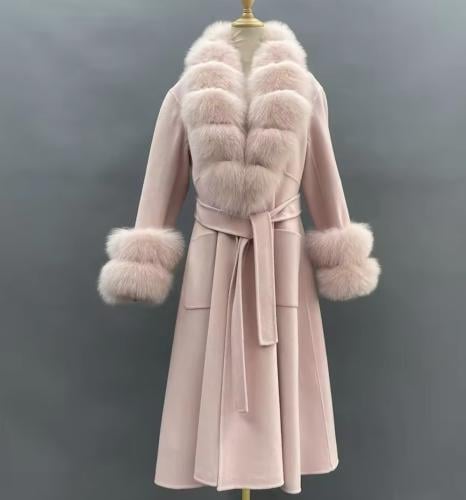 Long Wool & Cashmere Coat