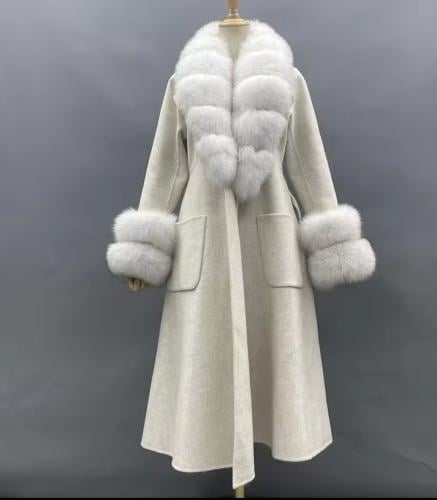 Long Wool & Cashmere Coat