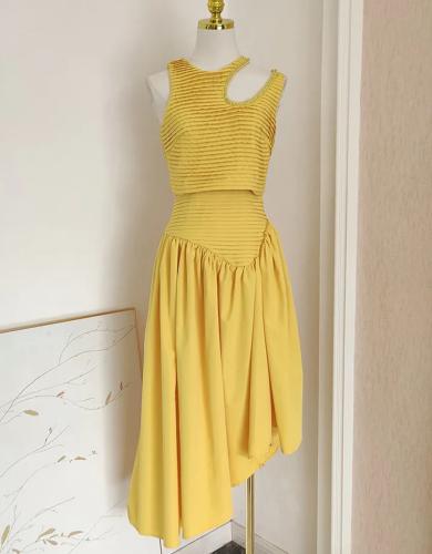 Skirt and Top set - Yellow Color