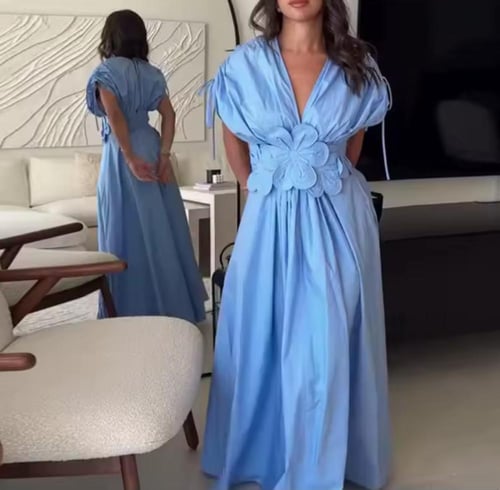 Summer Blue Dress