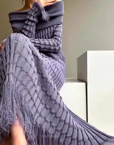 2 Pieces Set - Purple Color