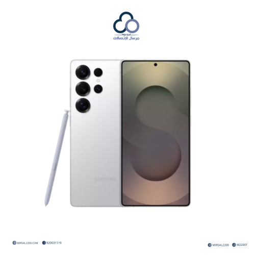 سامسونج جالاكسي اس 25 الترا، 5G، 256 GB، فضي تيتان...