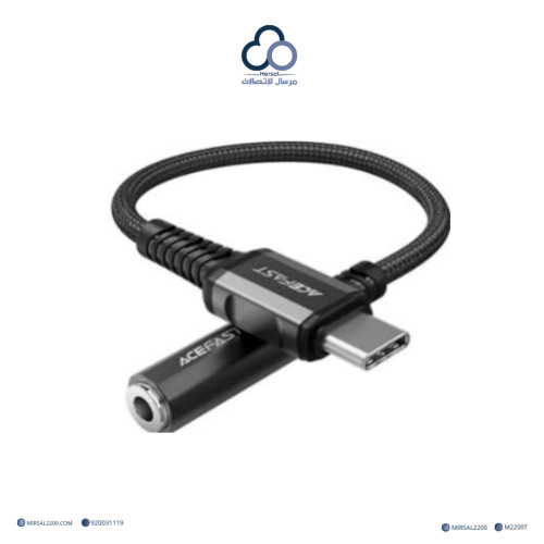 . AceFast محول صوت USB-C إلى 3.5 مم – أسود AceFast...