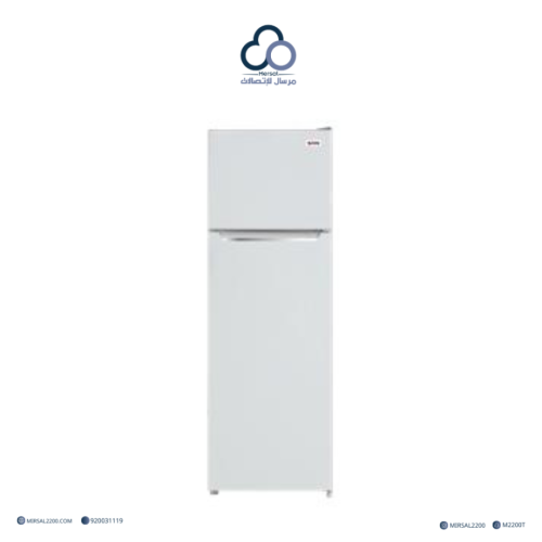 ثلاجة سيري بفريزر علوي – 168 لتر، لون ابيض (SRTM21...