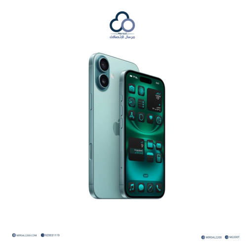 ايفون 16 العادي 128 جيجابايت | أخضر - نسخة الشرق ا...