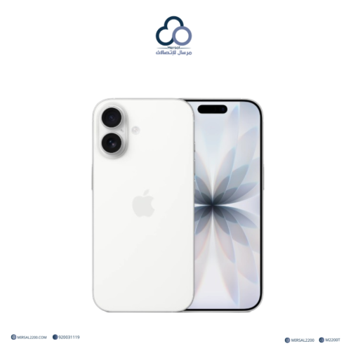 آيفون 17 العادي 256 قيقا أبيض ضمان حاسبات العرب سن...