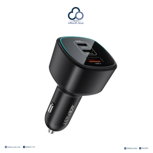 AceFast B18 شاحن سيارة سريع 200W – أسود AceFast B18 200W Fast Car Charger