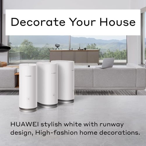 مقوي شبكة هواوي ميش 3 واي فاي 6 بلس بسرعة 3000 ميغ...