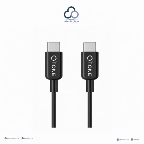 سلك شاحن بي ون – تايب سي تايب سي ضمان سنتين