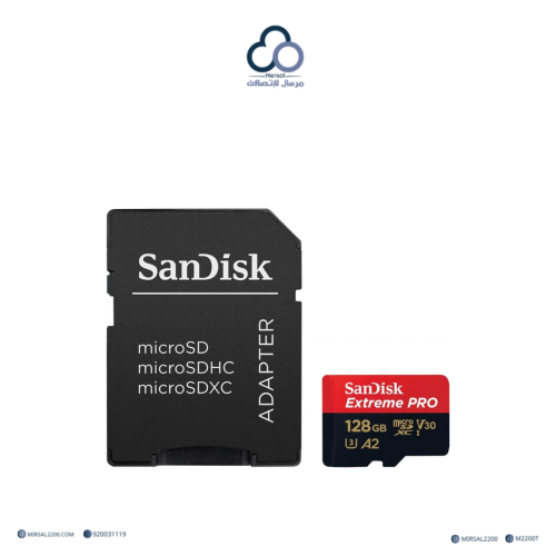 SanDisk Extreme PRO microSDXC – سعة 128 جيجابايت م...