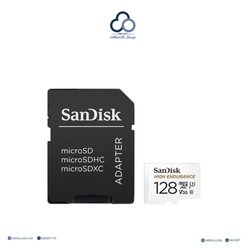 SanDisk High Endurance microSDXC – سعة 128 جيجاباي...