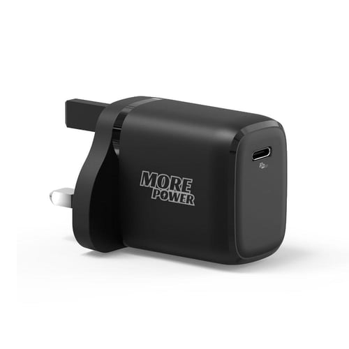 شاحن جداري من More Power بمنفذ واحد PD – سرعة 20 و...