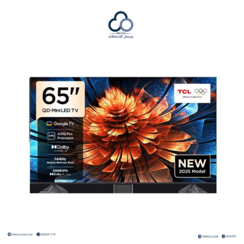 تلفاز 65 بوصة QD-Mini LED ذكي – موديل 2025 (65Q6C)...