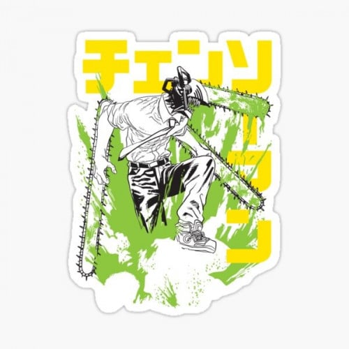 Chainsaw Man stickers (11)
