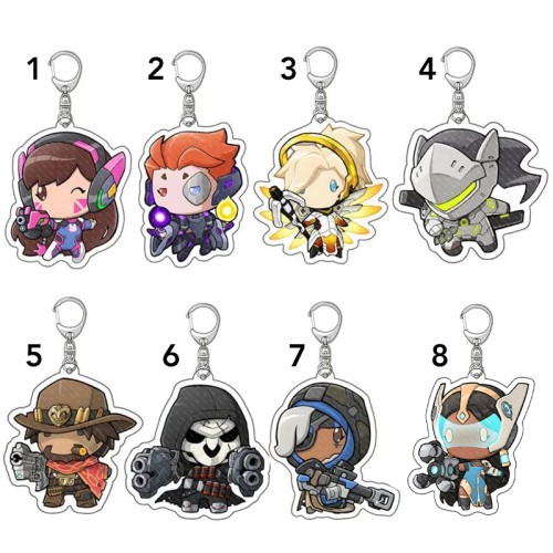 Overwatch 2 keychains