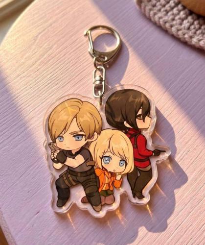 Resident Evil Requiem Keychains