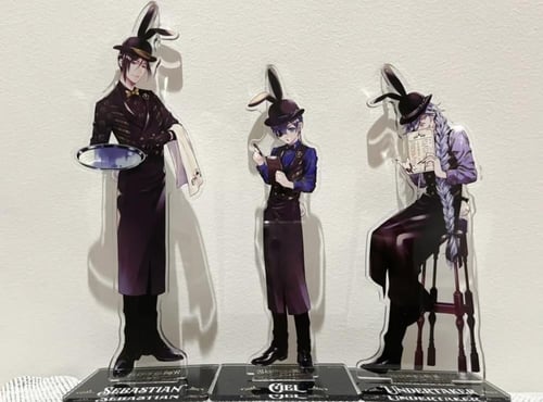 Black butler Acrylic Sand