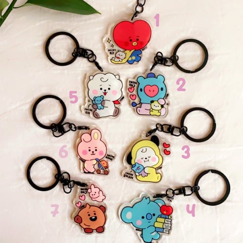 BT21 KEYCHAINS