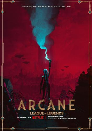 Arcane lol Poster