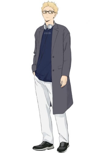 HAIKYUU! Kei Tsukishima poster A4