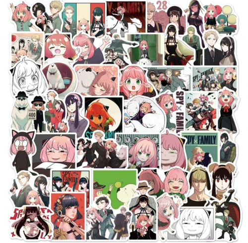 spy-x-family stickers 25 pieces