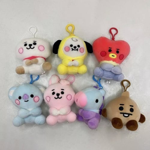 BT21 PLUSH WITH KEYCHAINS