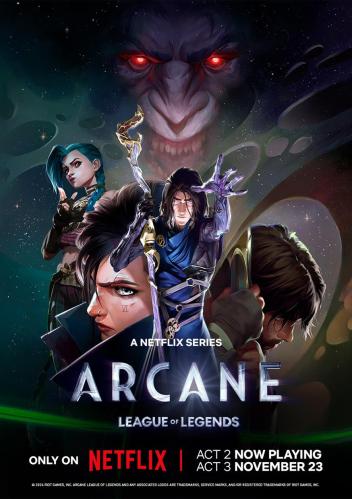 Arcane lol Poster
