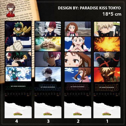 My hero academia book mark