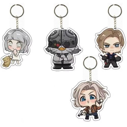 Resident Evil Requiem Keychains