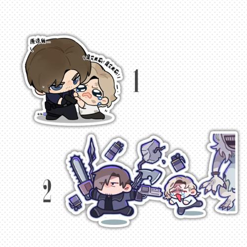 Resident Evil Requiem Stickers (1)