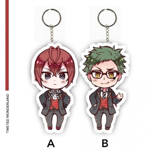 twisted wonderland keychains
