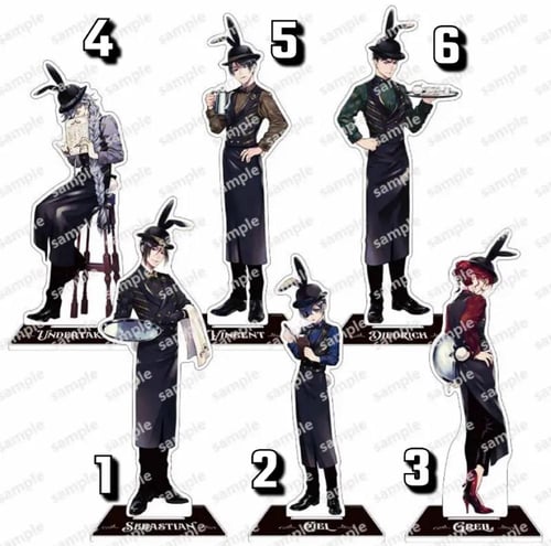 Black butler Acrylic Sand