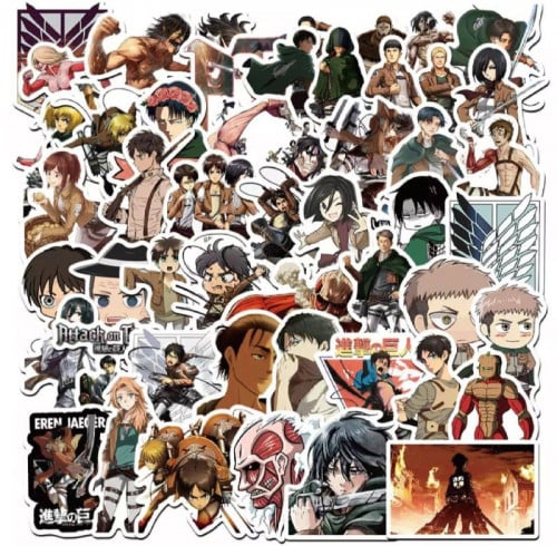 Attack on Titan Stickers 25 pieces