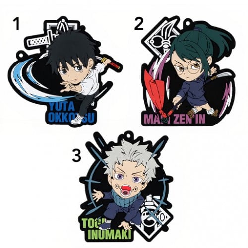 jujutsu kaisen 0 - keychains