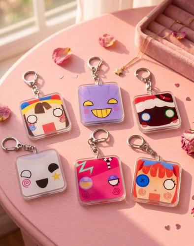 The Amazing Digital Circus Keychains