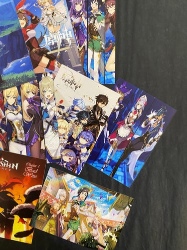 Genshin Impact photocard