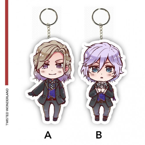 twisted wonderland keychains