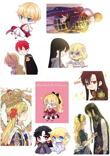 stickers Suddenly became a princess one day