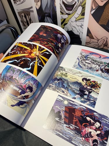 Kimetsu no Yaiba art book 2022