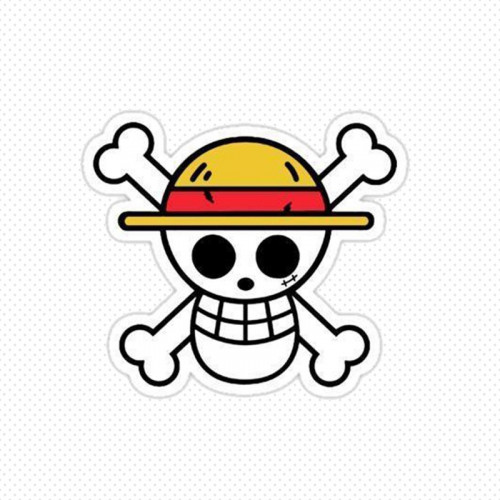 Sticker logo one piece