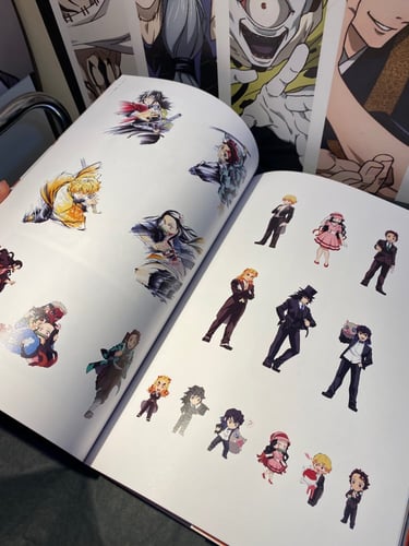 Kimetsu no Yaiba art book 2022